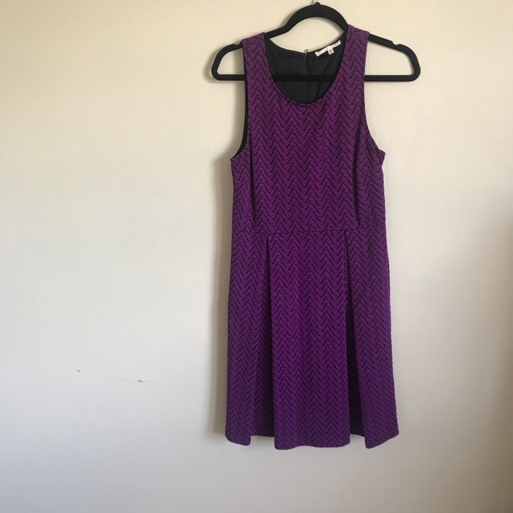 Purple Sleeveless Dress